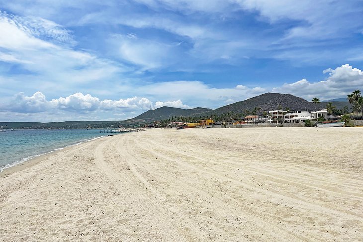 Beach at Los Barriles, Baja California, Mexico