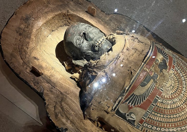 Mummy of Nefrina in the Reading Public Museum