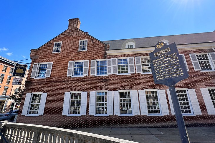Provincial Courthouse in York's Old Town Historic District