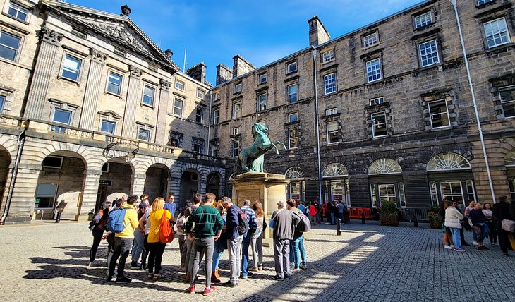 Guided tour in Edinburgh