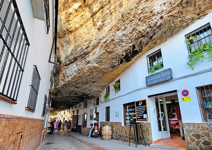 Street in Setenil de las Bodegas