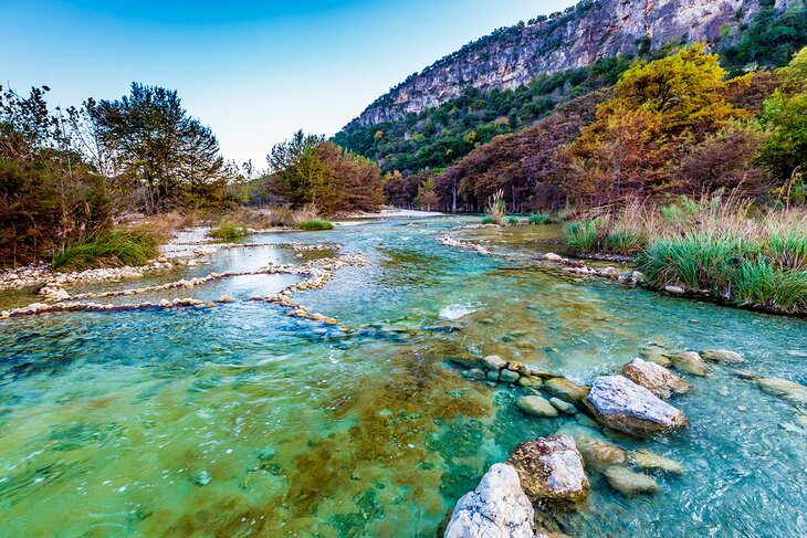 Frio River in Garner State Park