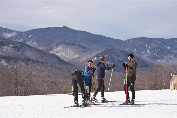Cross-Country Skiing at the Trapp Family Lodge