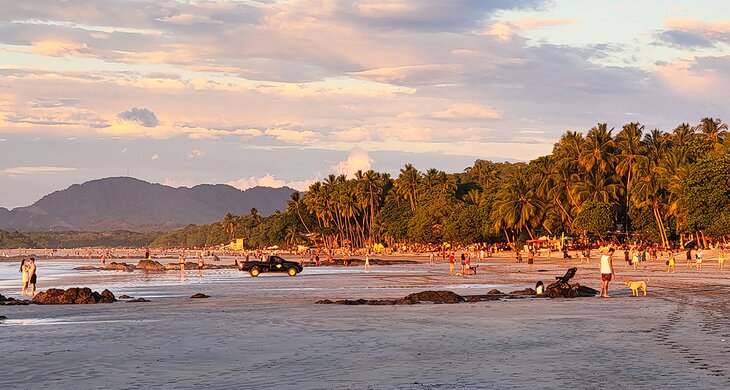 Late afternoon at Playa Tamarindo