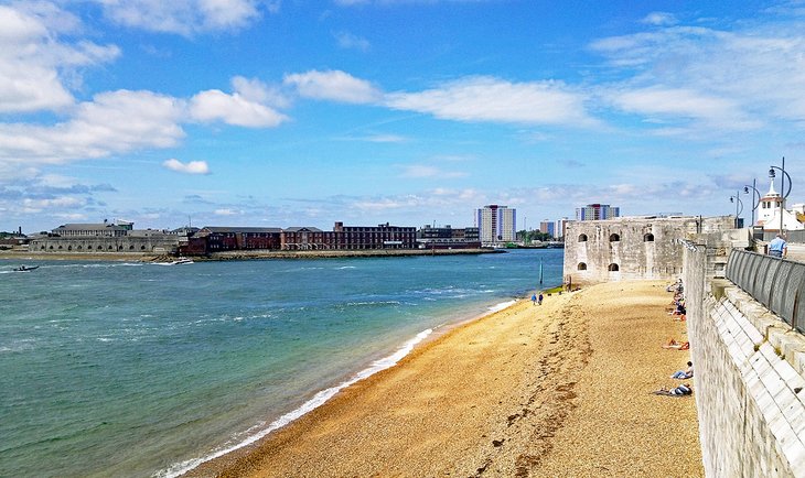 Hotwalls Beach (Old Portsmouth Beach)