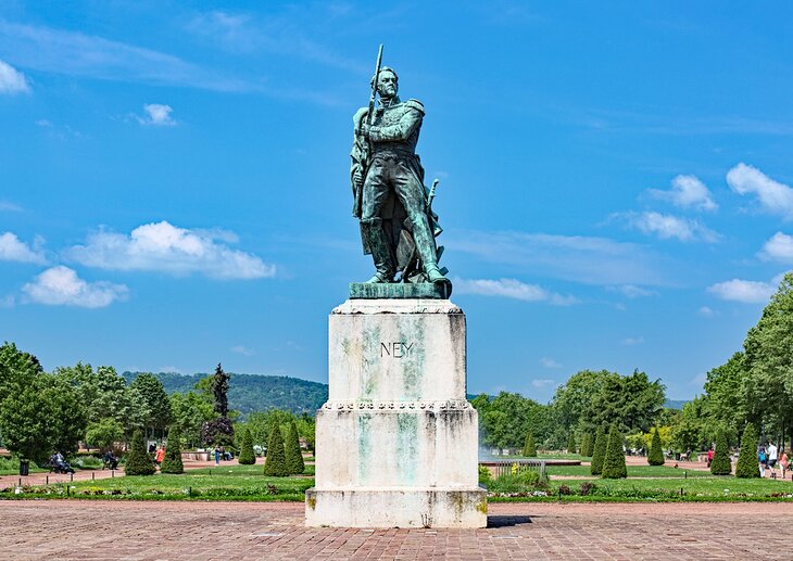 Statue on the Esplanade