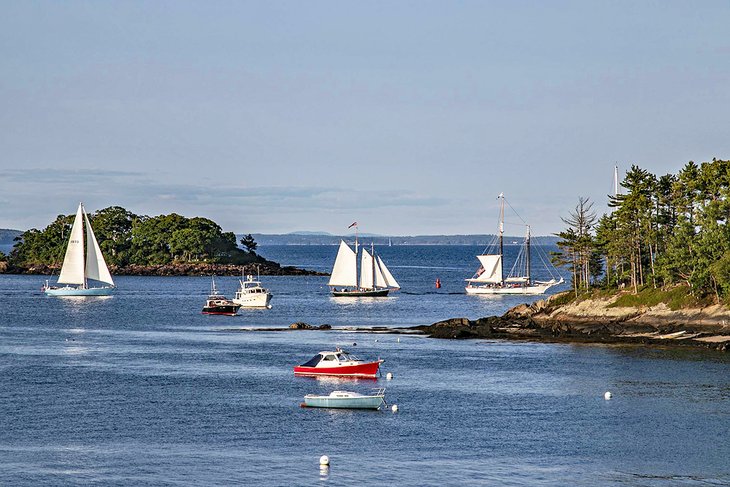 Sailing in Penobscot Bay