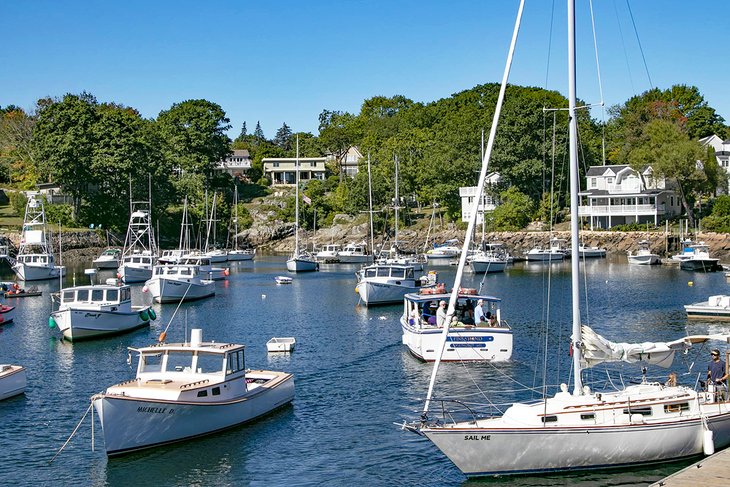 Fishing boats in Perkins Cove