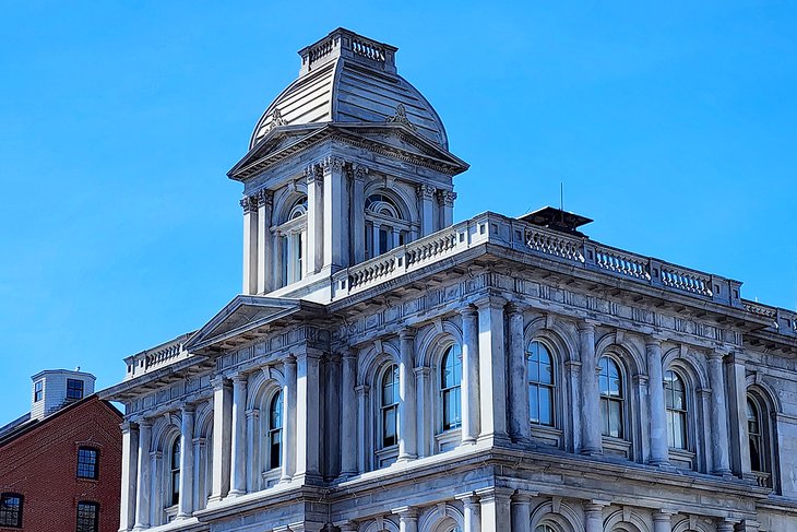 United States Customs House, Commercial Street, Portland