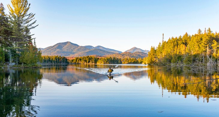 Kayaking in the Adirondacks