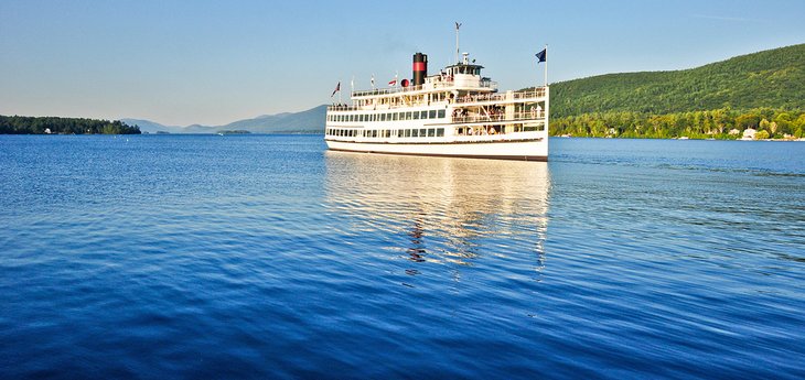 Steamboat on Lake George