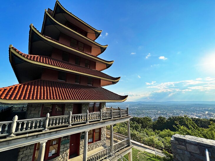 Reading Pagoda | Photo Copyright: Joni Sweet