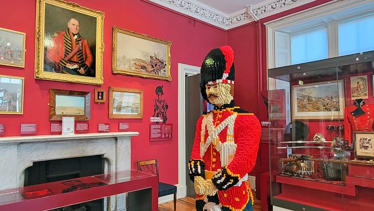 Displays in the Black Watch Castle & Museum