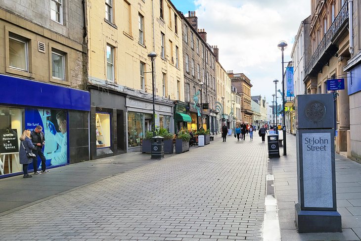 St. John Street in Perth's town center