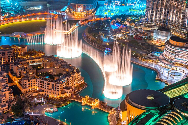 Dubai fountain