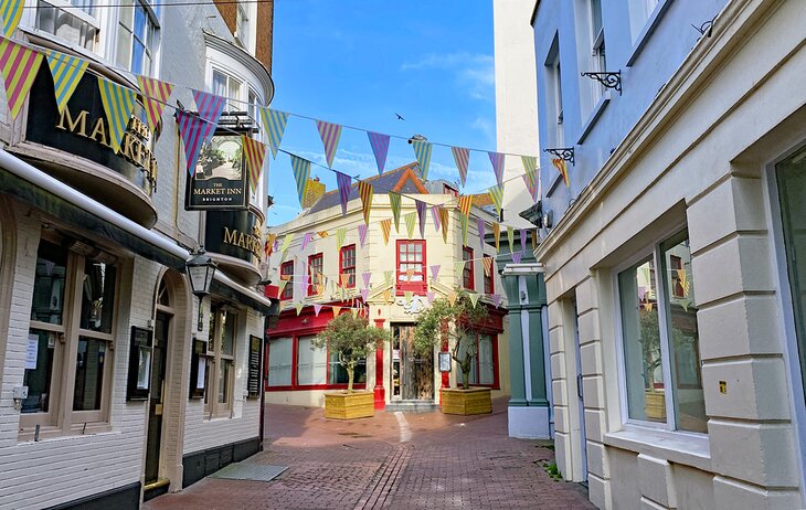 The Lanes and North Laine