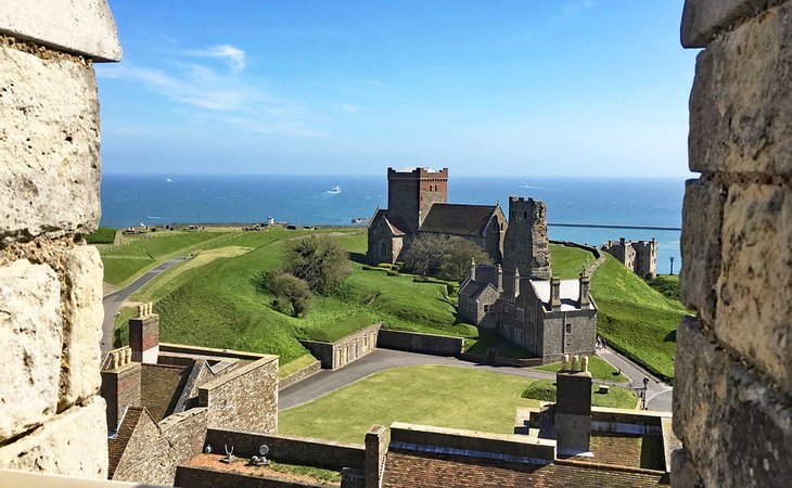 View from Dover Castle