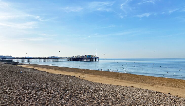 Brighton Beach and pier