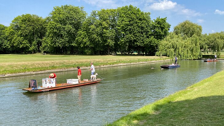 Punting on the River Cam