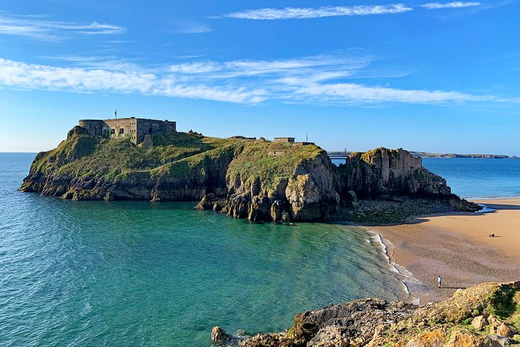 Tenby Castle Beach