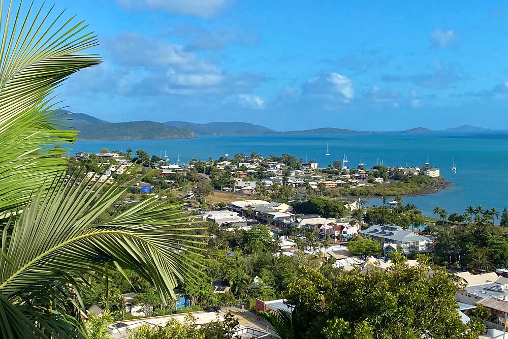 View over Airlie Beach