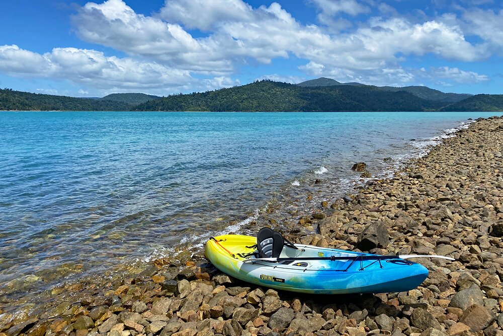 Kayak along the shoreline of Long Island