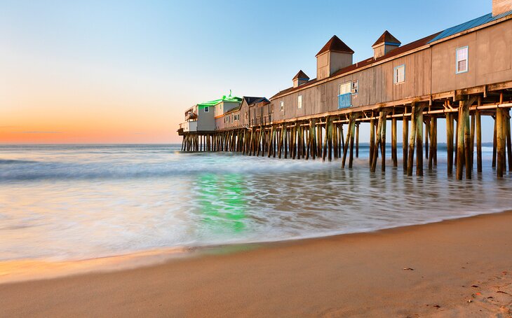The pier at Old Orchard Beach