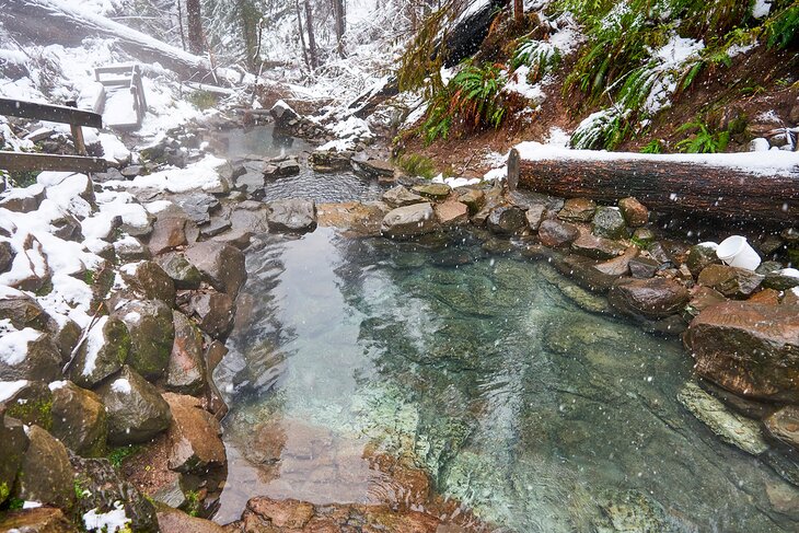 Terwilliger (Cougar) Hot Springs in Oregon