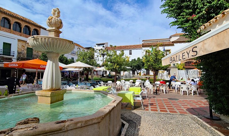 Plaza de los Naranjos in Marbella