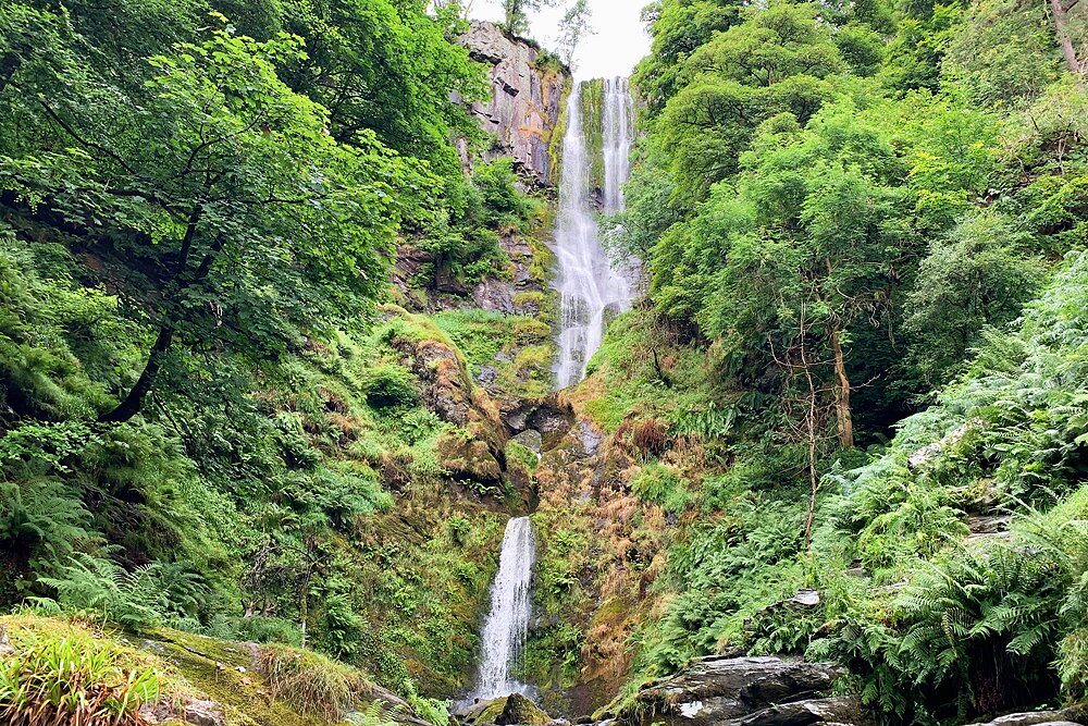 Pistyll Rhaedr waterfall