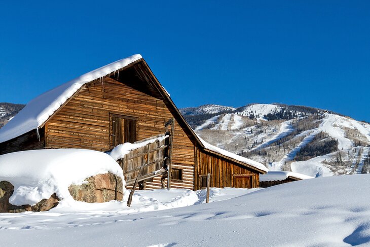 Historic barn in Steamboat Springs