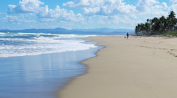 Beaches on the east side of Cabarete