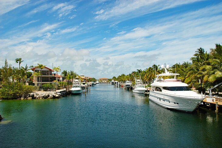 A Key Largo canal