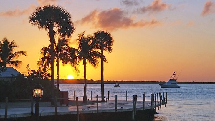 Sunset in Key Largo