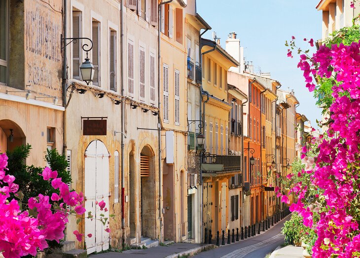 A street in Aix-en-Provence