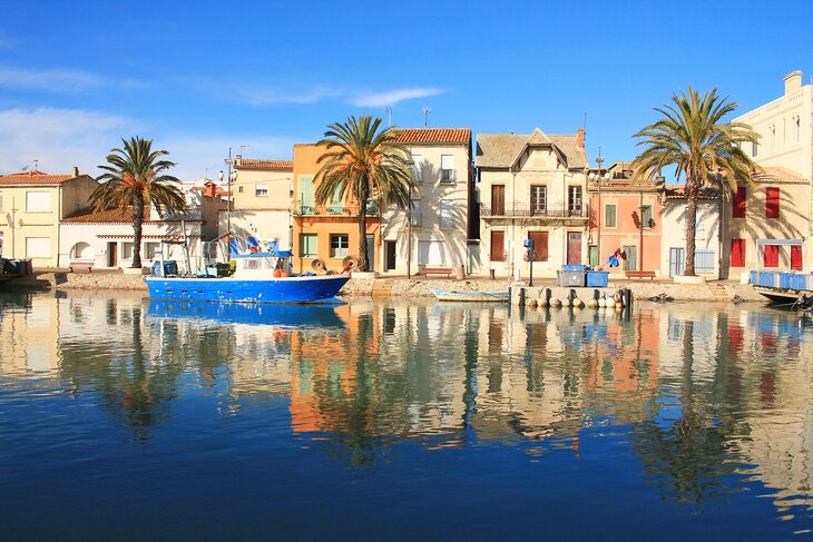 Seaside resort of Le Grau du Roi, Languedoc-Roussillon