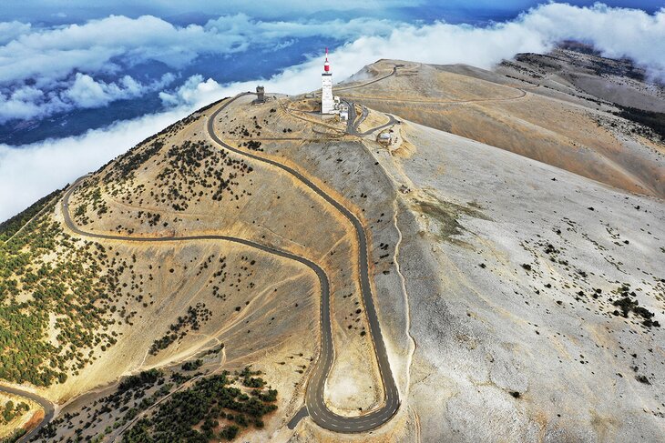 Observatory atop Mont Ventoux