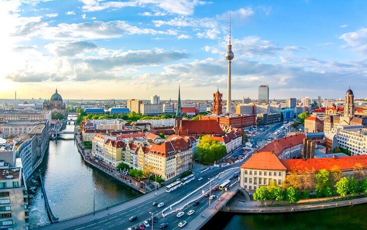 View over Berlin