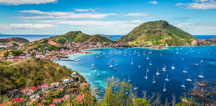 View of Terre de Haut, Guadeloupe