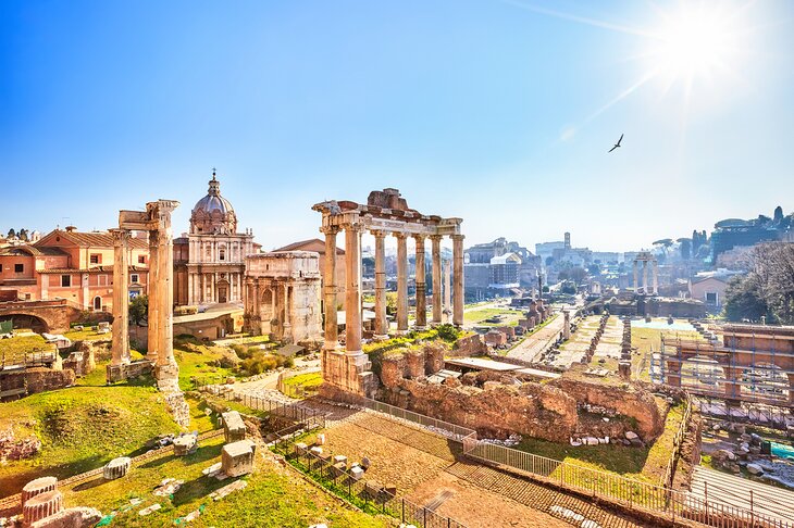 Palatine Hill in Rome