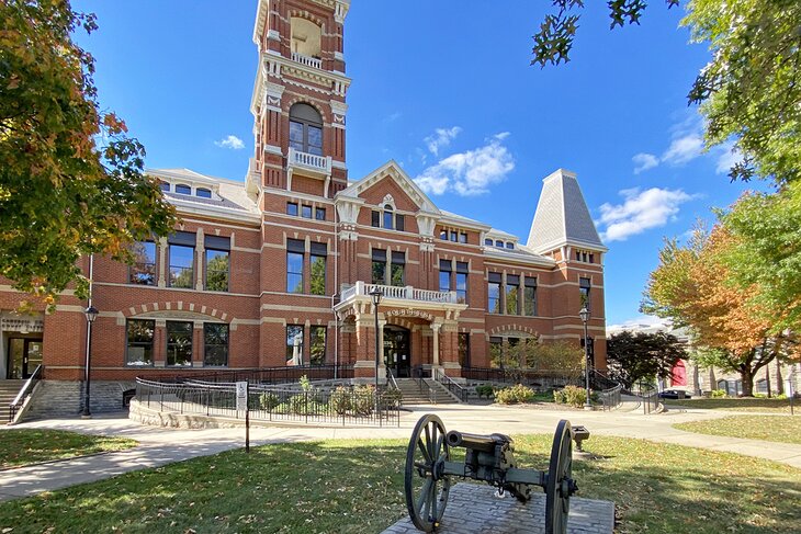 Historic Courthouse in downtown Newport