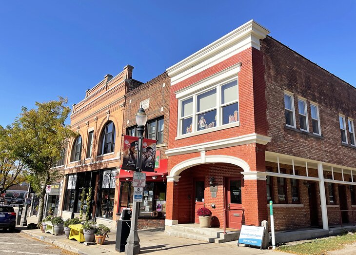 Old Town in Lansing, Michigan