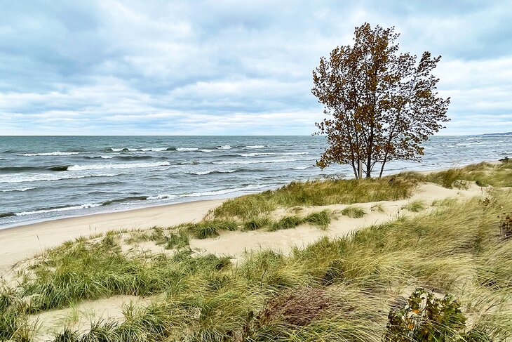 Oval Beach, Lake Michigan