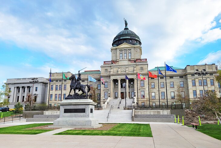 Montana State Capitol in Helena, Montana