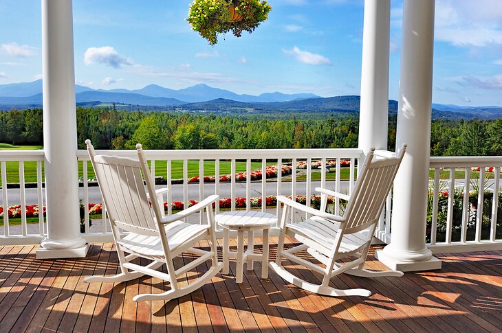 Romantic hotel getaway in New Hampshire