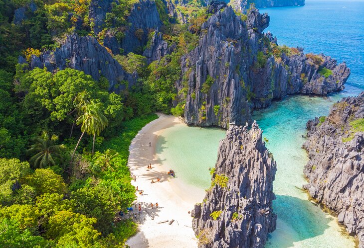 Hidden Beach, El Nido, Palawan, Philippines
