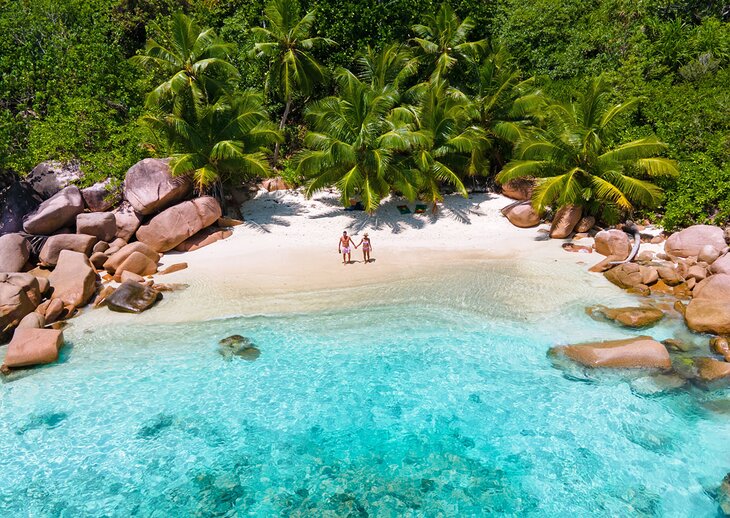 Anse Lazio, Praslin