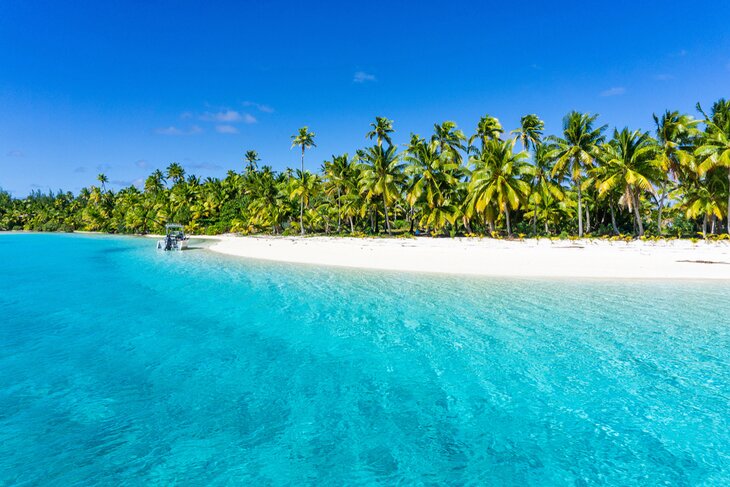 One Foot Island, Aitutaki, Cook Islands, South Pacific