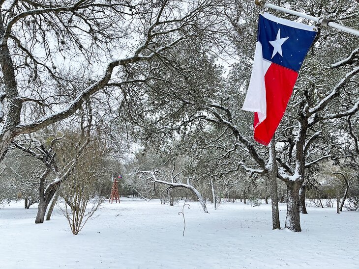 Snow in Texas