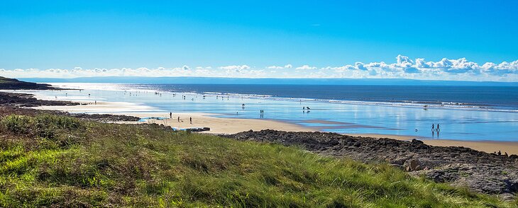 Rest Bay Beach near Porthcawl